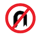 U-Turn Prohibited
